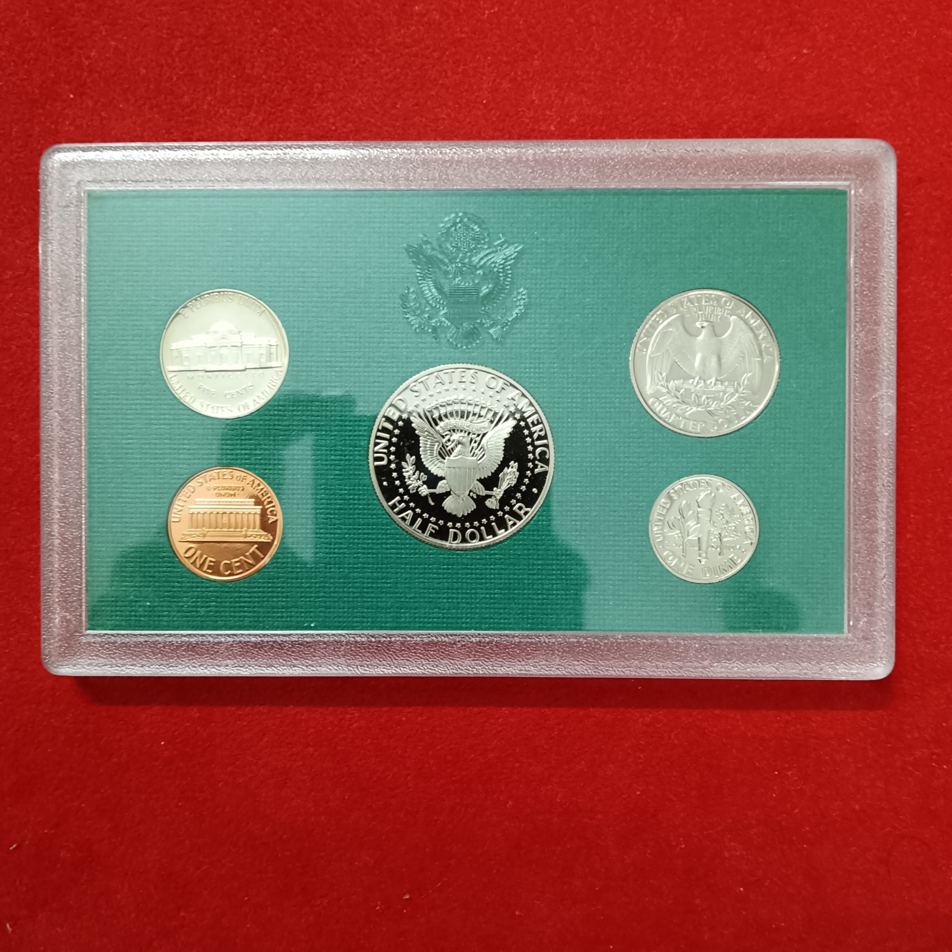Extremely Rare United States of America Proof Coin Set Dollars 1995 Year Issue By US Mint - Image 4