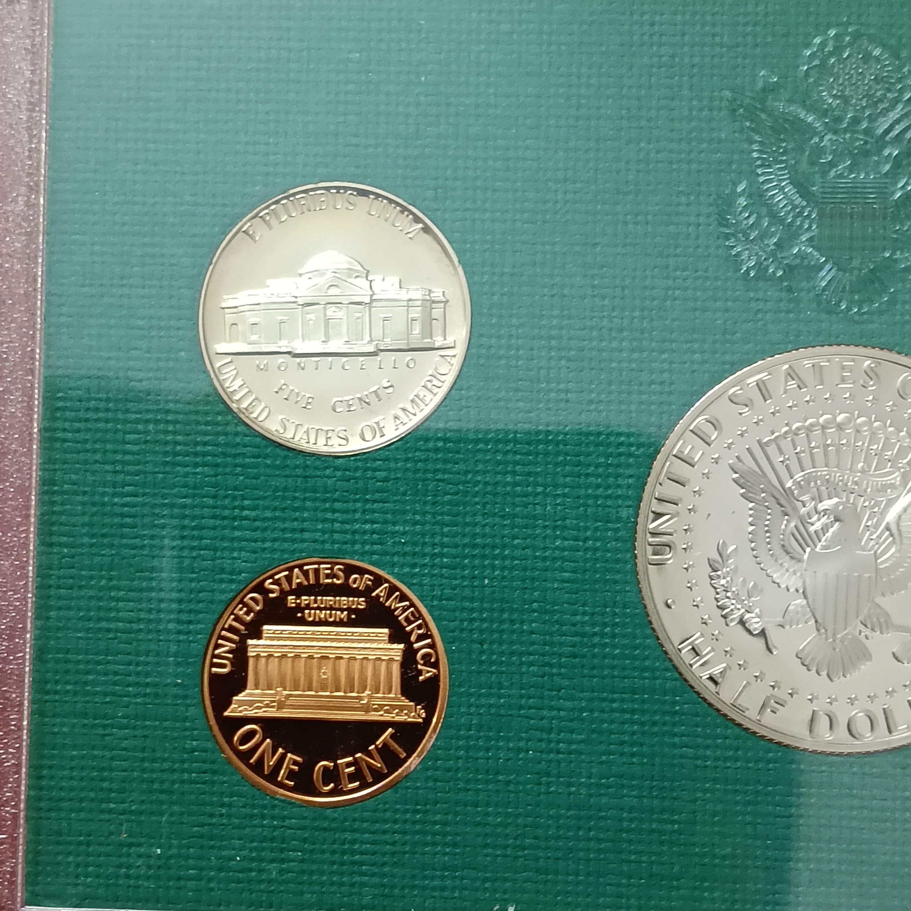 Extremely Rare United States of America Proof Coin Set Dollars 1995 Year Issue By US Mint - Image 8