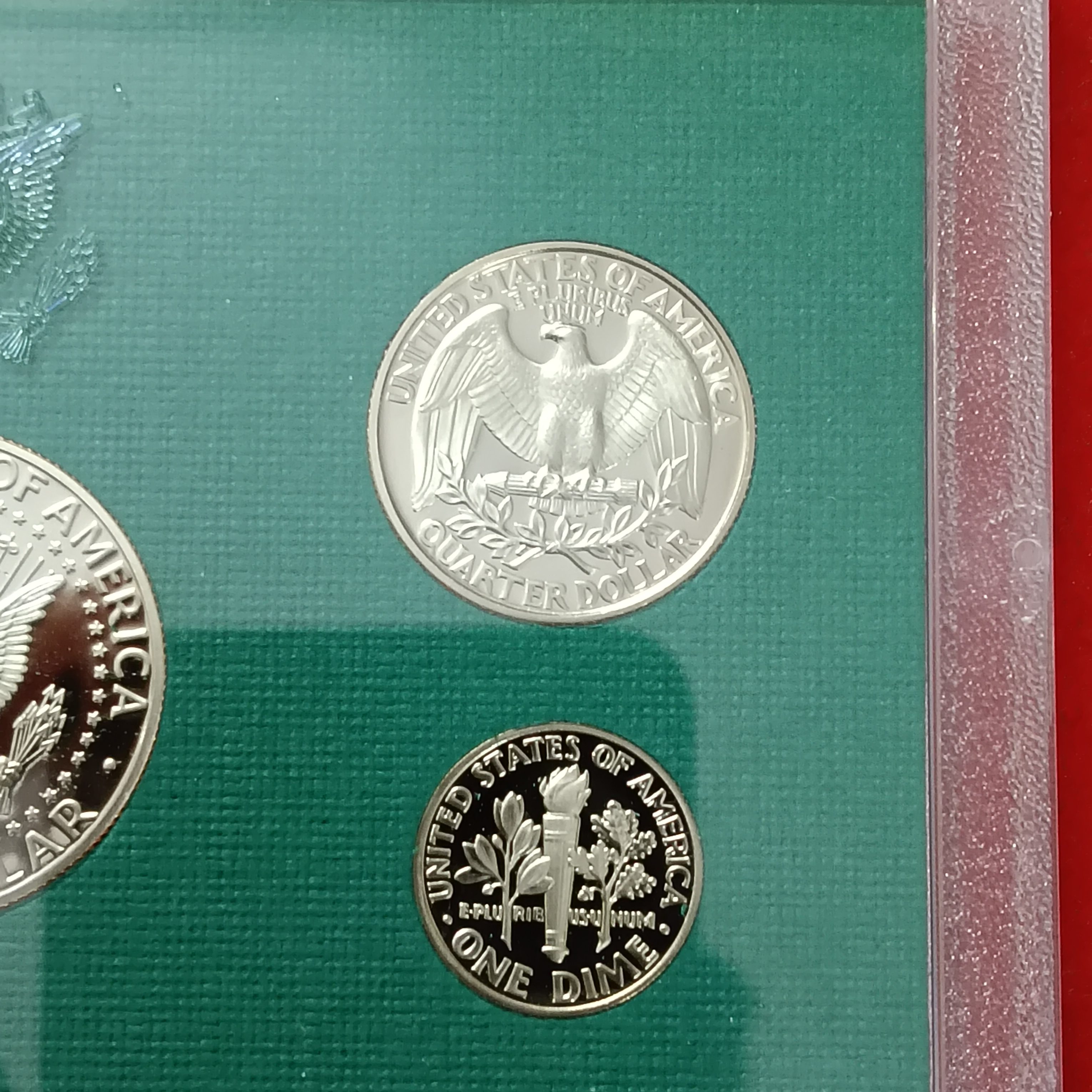 Extremely Rare United States of America Proof Coin Set Dollars 1995 Year Issue By US Mint - Image 9