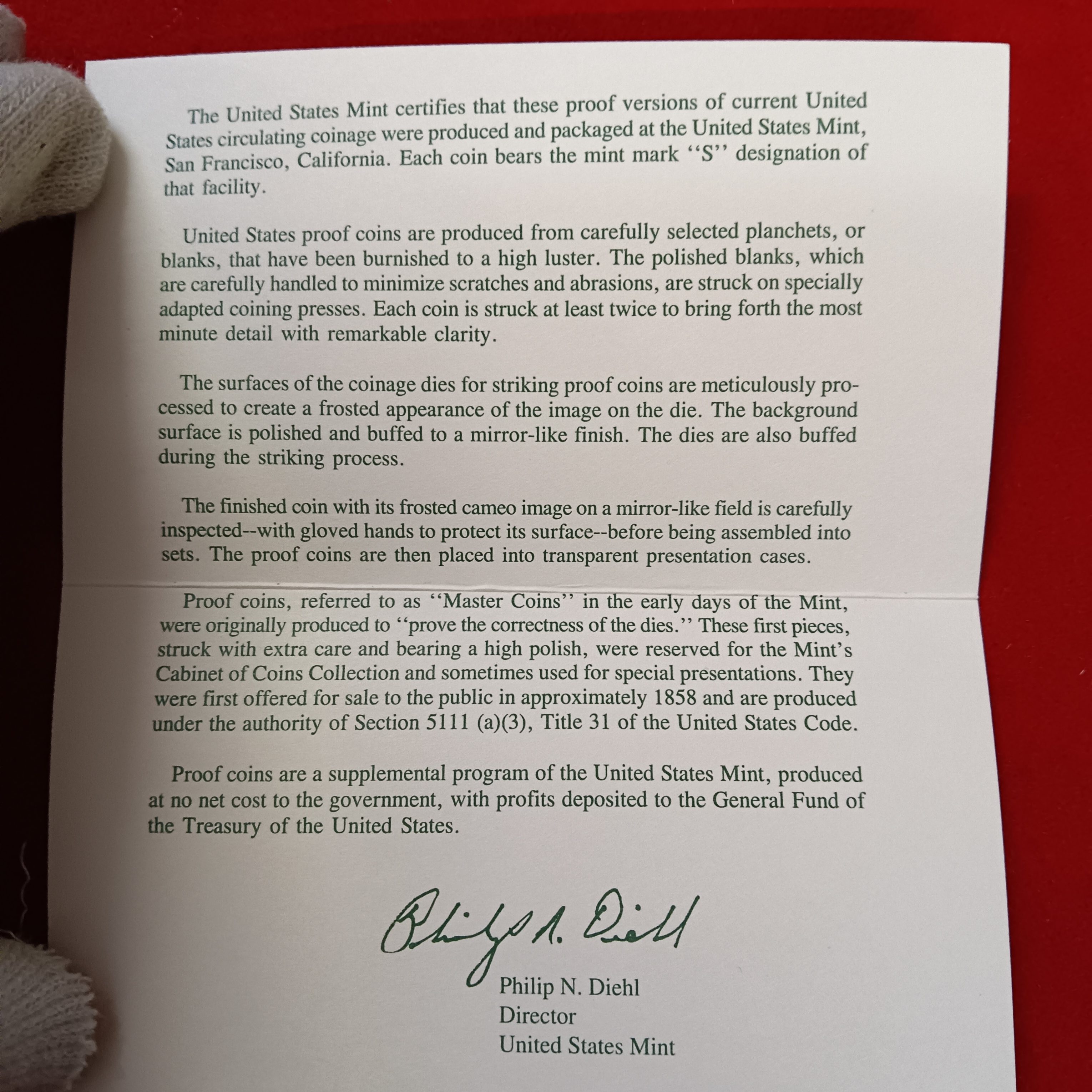 Extremely Rare United States of America Proof Coin Set Dollars 1995 Year Issue By US Mint - Image 11