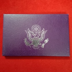 Alternative view of Extremely Rare United States of America Proof Coin Set Dollars 1991 Year Issue By US Mint