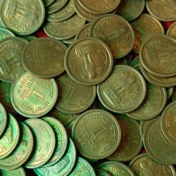 Alternative view of One Naya Paisa Unc Bronze 50 Pcs Given 1957-61Year All Mints Mix Republic of India