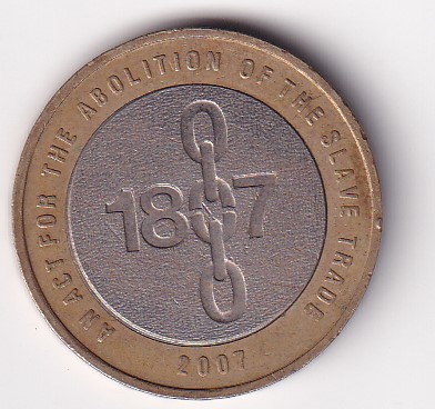 United Kingdom 2 Pounds - Elizabeth II Abolition of Slave Trade; Silver Proof RARE COIN I-904 - Image 2