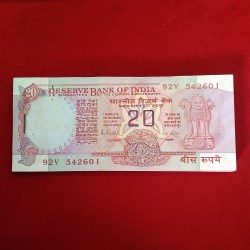 Twenty Rs Rare Chakra Bundle A Insert Governor RN Malhotra Reverse 786 Gem Unc Condition Bundle
