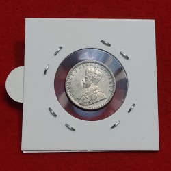 Alternative view of 1/4 RUPEE GEORGE V 1936 CALCUTTA MINT UNC CONDITION