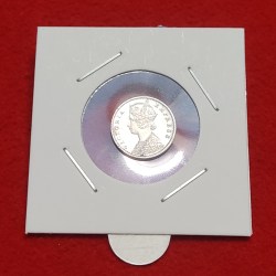 Alternative view of TWO ANNA QUEEN VICTORIA 1901 CALCUTTA MINT UNC CONDITION