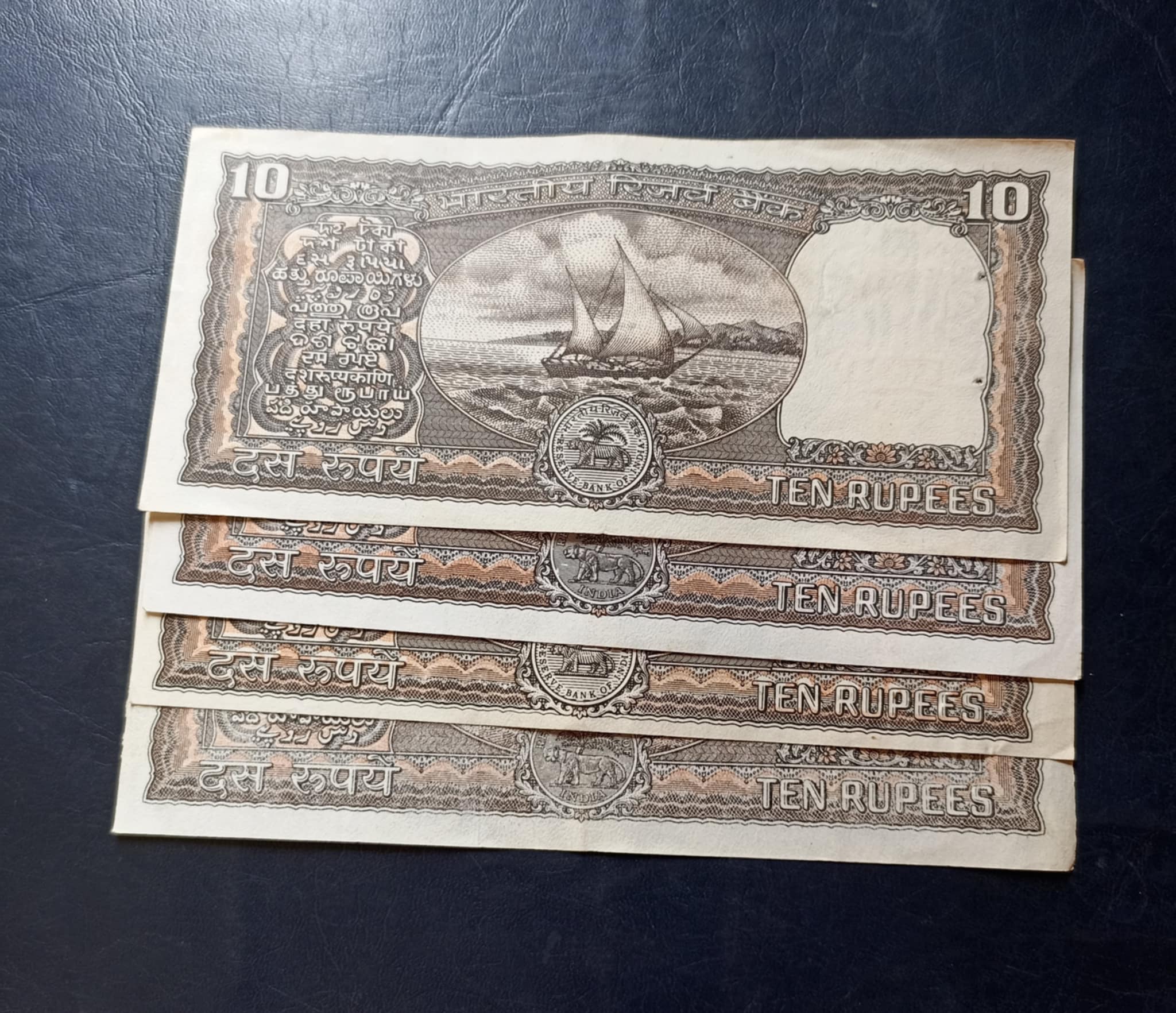Reserve Bank of India 10₹ note Governor A.N.Malhotra Same and similar note available - Image 2