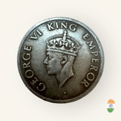 Alternative view of Republic India Quarter Rupee India Coin India 1947 Unique and Rare