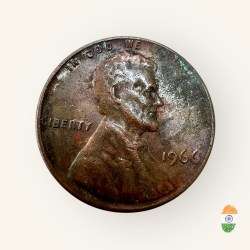 Alternative view of One Cent United Sates of America Copper Issue Very Unique and Rare