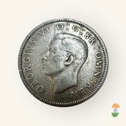 Alternative view of United Kingdom 2 Shillings 1950s King George VI Very Unique and Rare