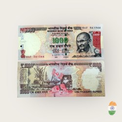 J31Rs 1000 Republic India Signature Series Signed By D Subharao Inset L 2010 Issue