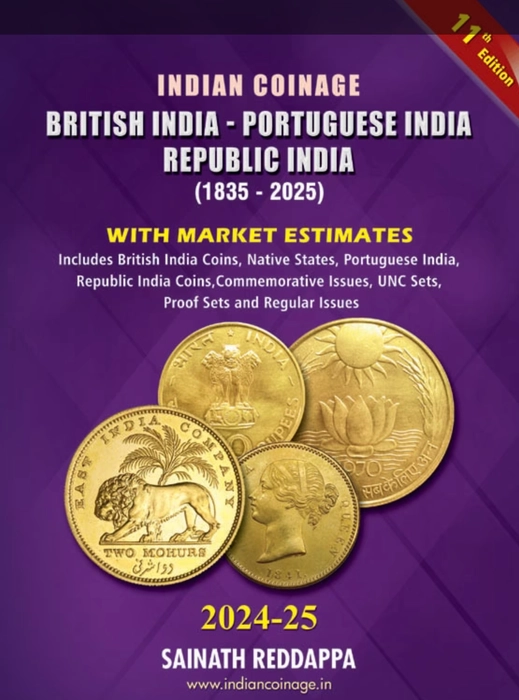 Indian Coinage 2024-25 British India Portuguese India Republic India 1835 - 2025