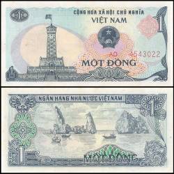 Vietnam 1 Dong Banknote 1985 P90 UNC Unique and Rare