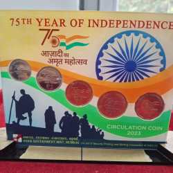 Alternative view of Azadi Ka Amrit Mahotsav Acrylic pack 2023 Rare Set Mumbai mint