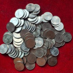 10 paise steel 1988 Noida Gem unc (100 pcs lott) very rare gem unc