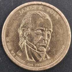 United States 1 Dollar 2009 James K. Polk Commemorative issue RARE COIN # I-818