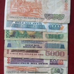 Alternative view of PERU ALL DIFFERENT BIG DENOMINATION RARE (8 PCS SET ) LOWEST PRICE