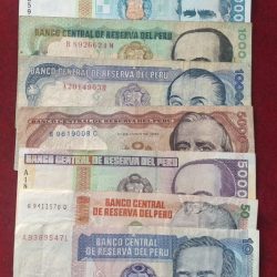 PERU ALL DIFFERENT BIG DENOMINATION RARE (8 PCS SET ) LOWEST PRICE