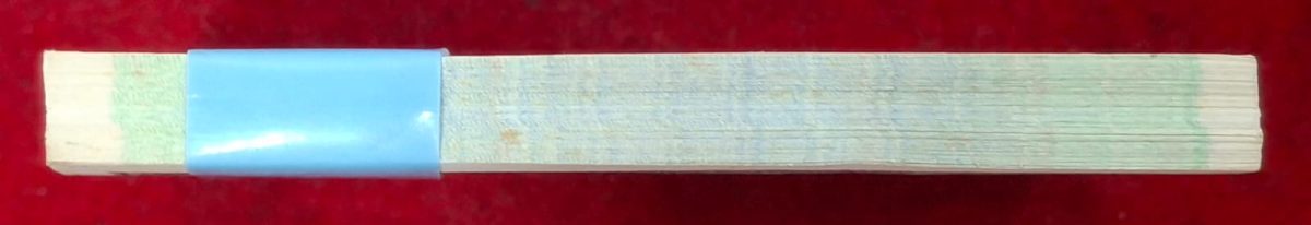 1 Rupees 1986 Governor S. Venkitaramanan UNC Serial Rare Packet - Image 3