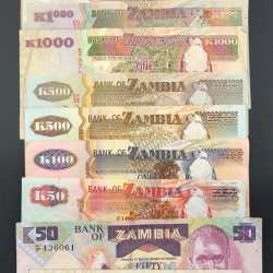 Zambia Big Size Big Denomination Rare (11 Pcs Set) Lowest Price