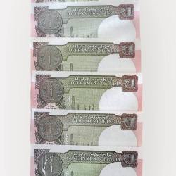 Alternative view of Re 1 India Banknote 2015 To 2020 Issue Unique and Rare