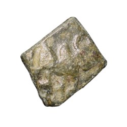 Copper Coin of Pre-Satavahana, (2nd Ce. BC) from Vidarbha Region with Bull walking right Uniface