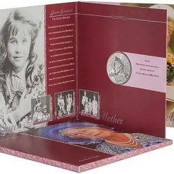 ENGLAND 5 POUNDS 2000 - QUEEN ELIZABETH THE QUEEN MOTHER SPECIAL ISSUE ROYAL MINT PROOF SET WITH BEAUTIFUL CERTIFICATE