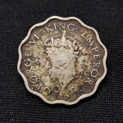 Alternative view of 1 ANNA 1939 GEORGE VI KING EMPEROR COIN