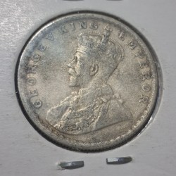 Alternative view of RARE HALF RUPEE 1934 GEORGE V KING EMPEROR SKU RIT026