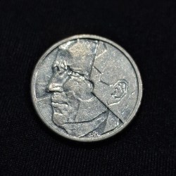 Alternative view of BELGIUM 50 FRANCS COIN UNC CONDITION