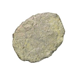 Alternative view of Copper-Alloy Coin of Magh Dynasty of Kausambhi (3rd Cen. AD) with Tree Railing Fractional Uniface