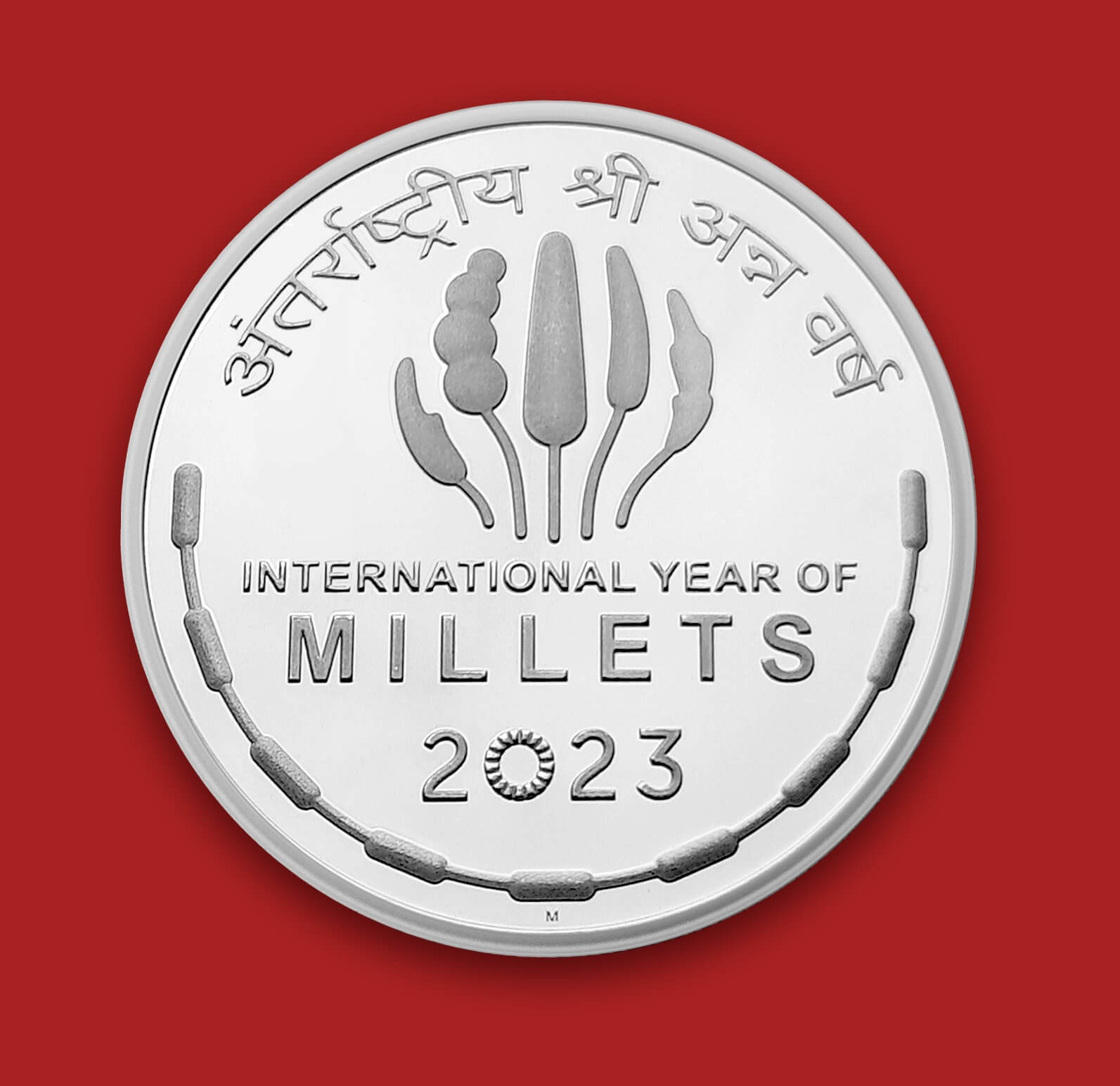 International Year of Millets 2023 (Denomination of `75) – Wooden Packing (PROOF) - Image 2