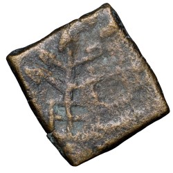 Copper Coin of Satakarni (1st Cen. BC) of Satavahan Dynasty from Marathwada Region