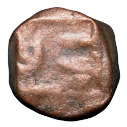 Copper Paisa of Chhatrapati series (17th Cen. AD) of Maratha Confederacy