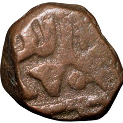 Copper 1/4 Tanka of Sikander Shah Lodi(AD 1488-1517) of Delhi Sultanate D710