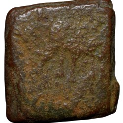 Copper Coin of Satavahan Dynasty (1st Cen. BC) from Vidarbha(Pusad) Region with Elephant