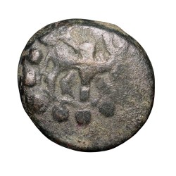 Copper Coin of Bhava Naga(3rd Cen.AD) from Narwar of Nagas Dynasty Very Rare Ruler