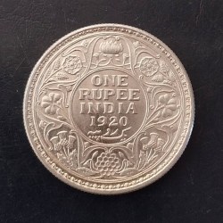 Alternative view of British India Emperor & king George V YEAR:1920 Condition as per image Same and similar piece available