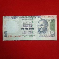 Alternative view of 100 Rs Old Excellent Error Rare Note Governor Raghuraman Rajan Gem Bunc Condition 2015 Year RBI Mistake Note