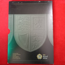 Alternative view of United Kingdom Royal Shield of Arms Brilliant Uncirculated Proof Coins Set 2008 Year Issue By The Royal Mint United Kingdom