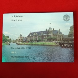 Nederland Duruch Mint Set 1987 Year Rijks Munt Dutch Mint F.D.C. Rare Issue Mint Set