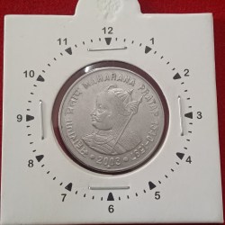 One Rs Scare 1"o Clock Error Coin Maharana Pratap Ji 2003 Year Hyderabad Mint RBI Mistake Coin