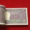 One Rs Rare Big Coin Bundle Finance Minister IG Patel 1972 Year Gem Unc Condition 324901 - Image 3