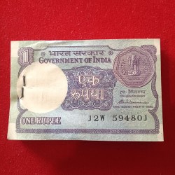 One Rs Old Bundle Finance Minister S Venkatraman 1985 Year Gem Unc Condition 594801