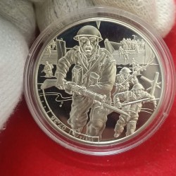 Alternative view of Extremely Rare 5 Pounds Proof Coin Elizabeth II Bailiwick of GUERNSEY 2019 Year