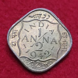 1/2 ANNA GEORGE VI 1942