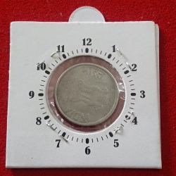 Alternative view of One Rs FSS 4'o Clock Error Coin 2012 Year Calcutta Mint RBI Mistake Coin