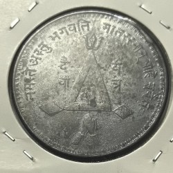 Alternative view of Mata Token High Grade Old Token Rare With Yantra