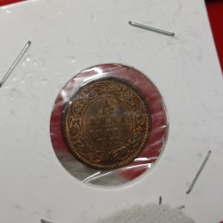 Alternative view of George V King Emperor Bronze 1/12 Anna 1932 Year Calcutta Mint Gem Unc Condition British of India