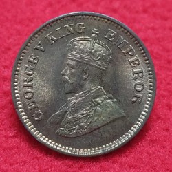 Alternative view of 1/2 PICE GEORGE V 1922 CALCUTTA MINT HIGH CONDITION COIN